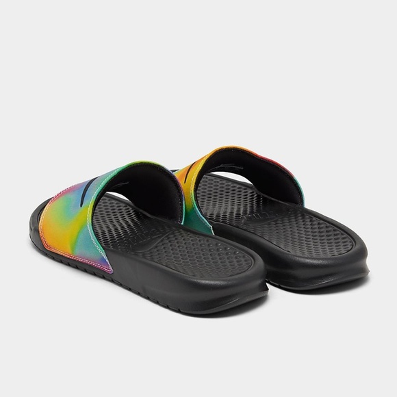 nike benassi jdi slide tie dye